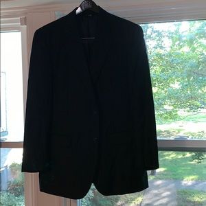 JoS.A.Bank Navy and Lightblue Pinstripe Suit